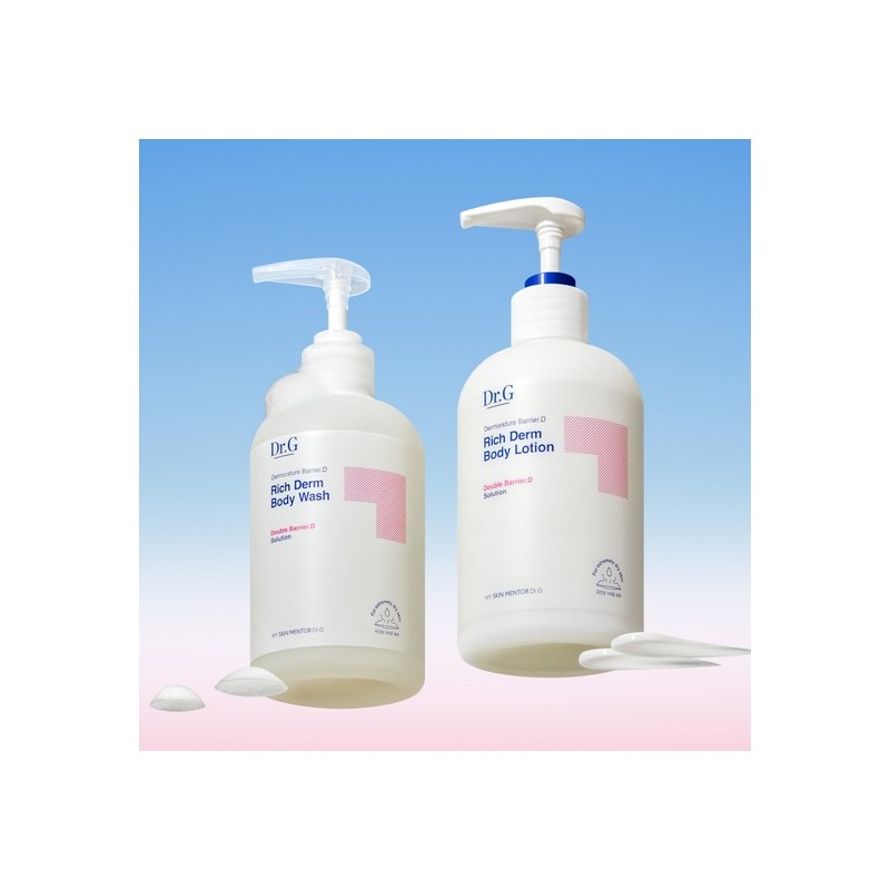 Dr.G Dermoisture Barrier D Richderm Body Wash 400mL + Body