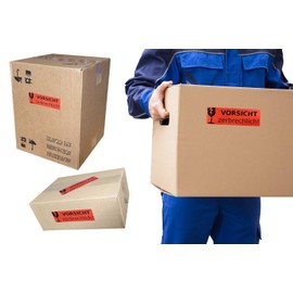 varivendo Pack of 50 Stickers Label Caution Fragile Package Stickers