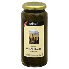 Krinos Foods Inc Imported Vine Leaves, 16-Ounce (Pack of 4)