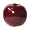 Vasefill Artificial Apple Extra-large 3.75-in Round Apples Fake Fruit Red