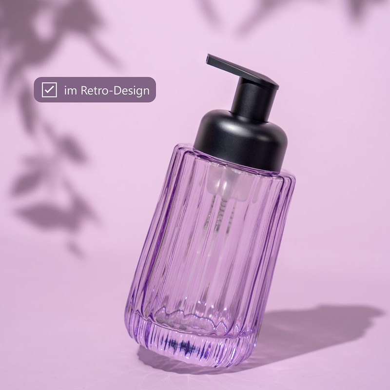 bremermann Soap Dispenser, Foam Soap Dispenser, Soap Dispenser (Lavender)