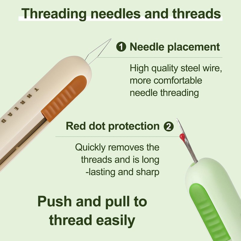 2025 New Multi-Functional Sewing Tool SetThreading Tool, Seam Ripper, and