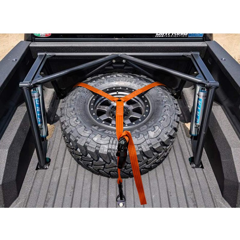 3 Point Ratchet Y Strap for UTV, ATV, Truck Bed