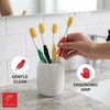 DUJINDENT Dolphin Gold Extra Soft Toothbrush Manual Long Flossing Bristle,