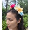Women's Floral Headband, Artificial Flowers Headbands,Hair Accessory for Party (Hot