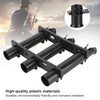 Outdoor Fishing Vertical 3‑Link Fishing Rod Rack Storage Holder Pole