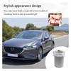 Dickno Car Ashtray with Blue LED Light, Smell Proof Smokeless