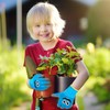 Joottuan 6 Pairs Kids Gardening Gloves Children Work Gloves Rubber