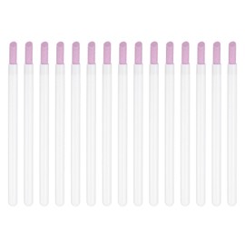 HARFINGTON 15pcs Pumice Stone Nail File, Pumice Nail Polishing Stick Cuticle Remover, Professional Quartz Stone Nail Filing Buffer Manicure Tool for Salon Nail Art Care, White