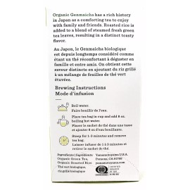 Yamamotoyama Japanese Yamamotoyama Organic Genmaicha Premium Green Tea 2 Pack Total of 3.8 oz