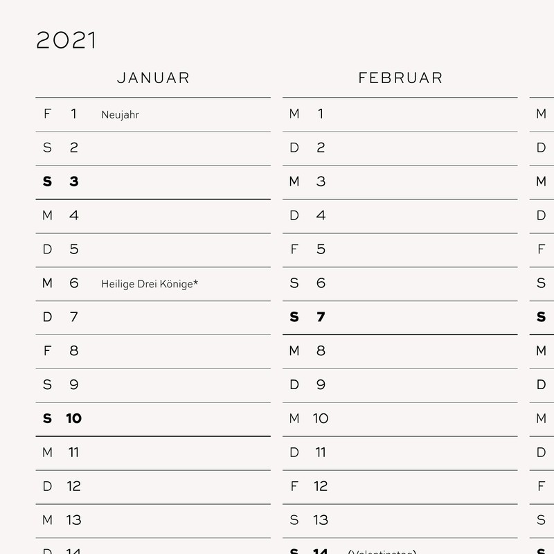 Weekly Calendar 2021 Hardcover Medium (A5), 12 Months, Pacific Green,