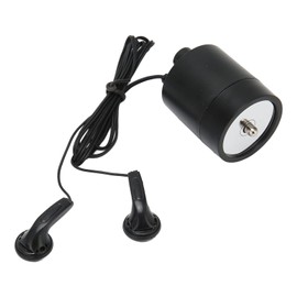 Through Wall Door Microphone Amplifier, Probe Microphone Amplifier Earphones System, High Strength Wall Microphone Voice Listen Detector for Pipe Water Oil Leakage