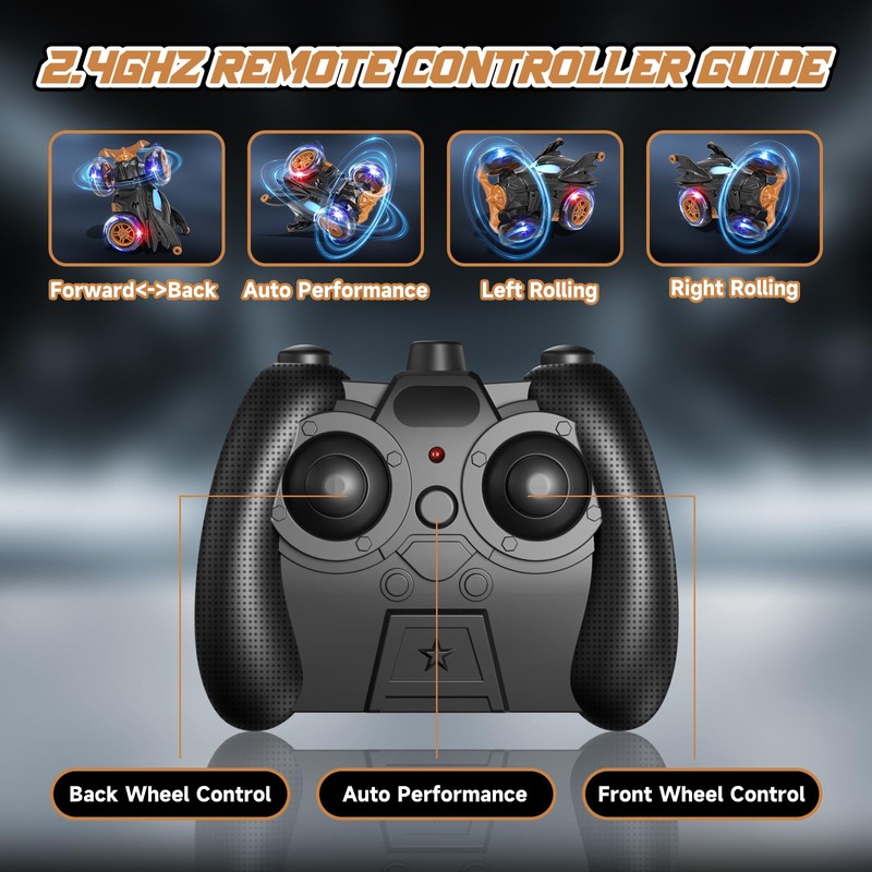 SOGAWEBB Remote Control Car RC Car Toy for Boys Age