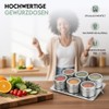 esmerina Magnetic Spice Jars Set Diameter 6 x 4.5 cm