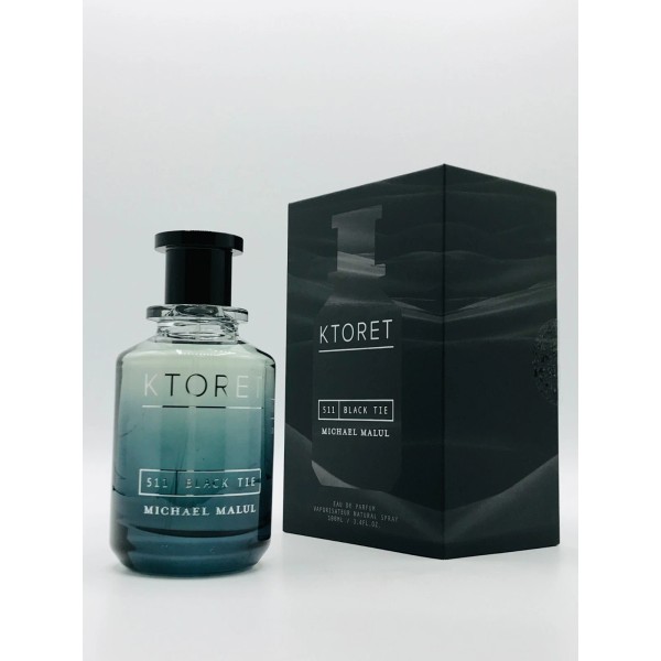 Michael Malul Ktoret Black Tie Men Parfum Spray 3.4 oz