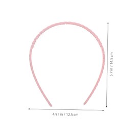 Healeved 3pcs Boys and Girls Headbands for Thin Hair Hair Bands Soft Textured Headband Accessories for Girls for Everyday Wear