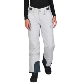 Arctix Women's Snow Sports Insulated Cargo Pants, Quiet Grey, 3X Short