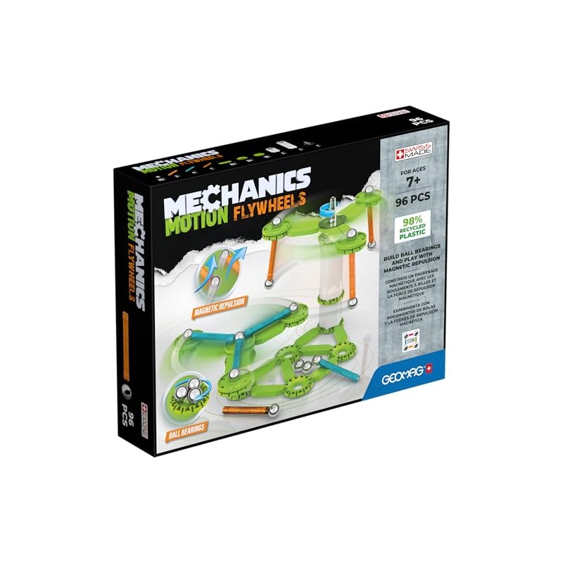 GEOMAG - Mechanics Motion Recycled Flywheels 96