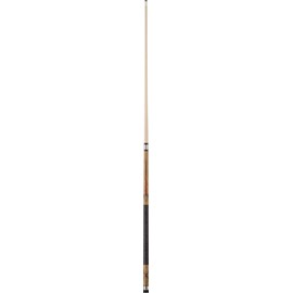 Viper by GLD Products Sinister 58" 2-Piece Billiard/Pool Cue, Natural Ash with Amber/Black Points, 21 Ounce (50-1252-21)