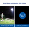 138 LEDs Motion Sensor Light Outdoor Waterproof Solar Wall Lamp