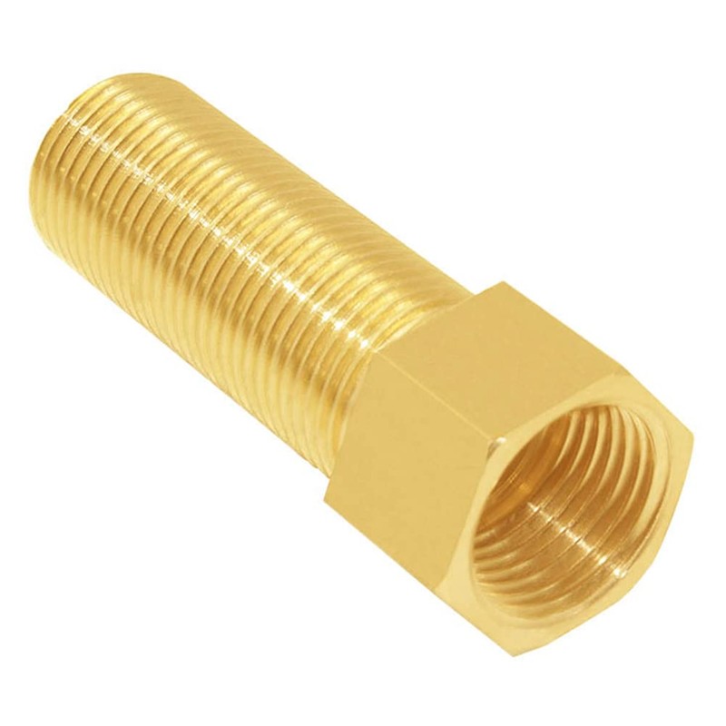 Joywayus 1/2" Female × 1/2" Male Brass 2.76inch (70mm）Length Extension