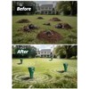 Mole Repellent Solar Powered for Lawns,Waterproof Gopher & Groundhog Repellent