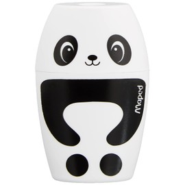 Maped Shaker 34013 Panda Pencil Sharpener, Black and White