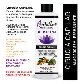 Keratina Brasileña Revitalliss Cirugía Capilar+shampoo 250ml