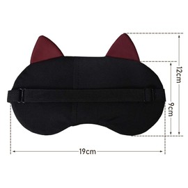 KXF Cooling Eye Mask Reusable Gel Sleep Mask with Ice Cold Pack & 2 Earplugs Elastic Strap Blindfold Night Eye Shade for Puffy Eyes Travel Nap