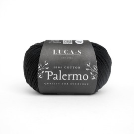 5 Pack of Luca-S Palermo 100% Mercerised Cotton Yarn, Oeko-Tex Certified Giza Cotton, 50g (1.8oz) 125m (136 Yards) - Knitting and Crochet Cotton Yarn, Durable Amigurumi & Baby Project Cotton