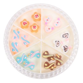 Baluue Nail Art Candy Dessert Design for Manicure Decor Safe and Charms for Charming Nail Art for Home