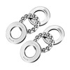 Kozelo 2pcs 51205 Thrust Ball Bearing - [25mm x 47mm