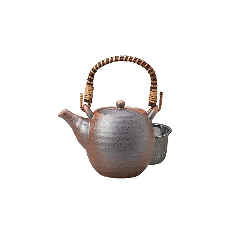 Black Shigaraki Small Dobin (13.5 x 9.5 x 9.6 cm)