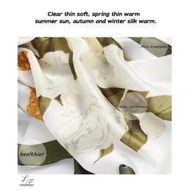 Hioyiwse Shawl Scarf For Women Lightweight Scarves Floral Pattern Formal Evening Dressesformal Shawl Summer Wraps Fashion Present E3