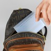 Kuyaehe 2 Pack Transparent Plastic Wallet Insert Credit Card Holder,