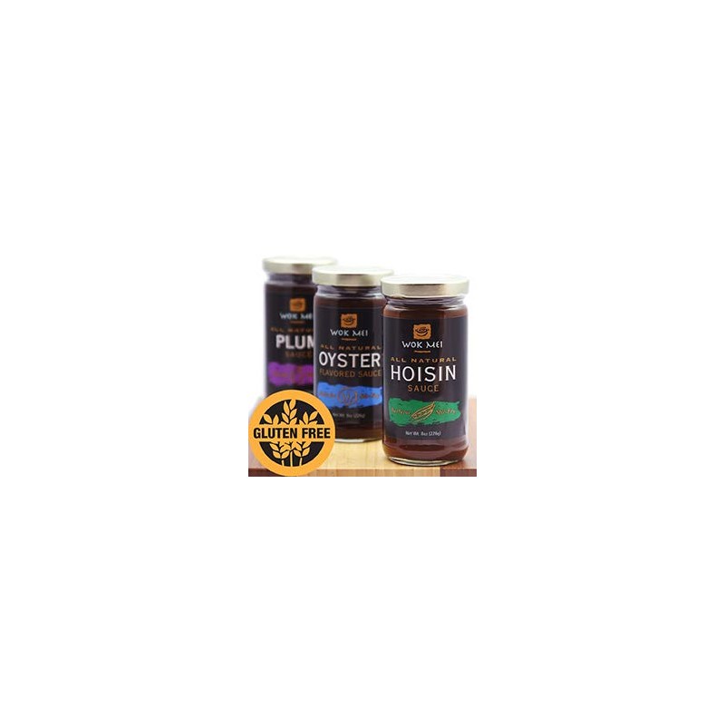 Wok Mei Variety Set of 3 - Oyster, Hoisin and