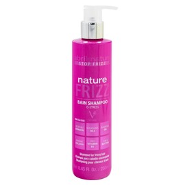 abril et nature - Nature Frizz Bain Shampoo - Keratin Hair Shampoo - 250 ml - Powerful Anti Frizz - Contains Pro Vitamin B5 - Anti Frizz Shampoo - Vegan Product