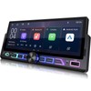【SOOEMAKA】 Single Din Car Stereo with Wireless Apple Carplay Android