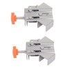 Corner Clamp, 2 Pcs Right Angle Clamp Stainless Steel Single