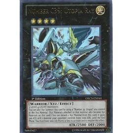 Yu-Gi-Oh! - Number C39: Utopia Ray (ORCS-EN040) - Order of Chaos - 1st Edition - Ultra Rare