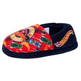 Hot Wheels Boys Slippers for Children Toy Racing Car Mules Slip On Slippers, multicoloured