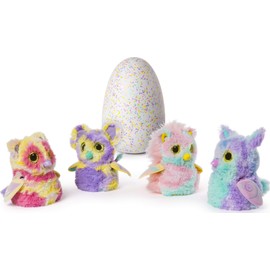 Hatchimals Mystery, Hatch 1 of 4 Fluffy Interactive Mystery Characters from Cloud Cove (Styles May Vary), Multicolor