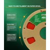 OVERTURE ABS Filament 1.75mm, ABS 1kg Spool (2.2lbs),3D Printer Filament,Dimensional