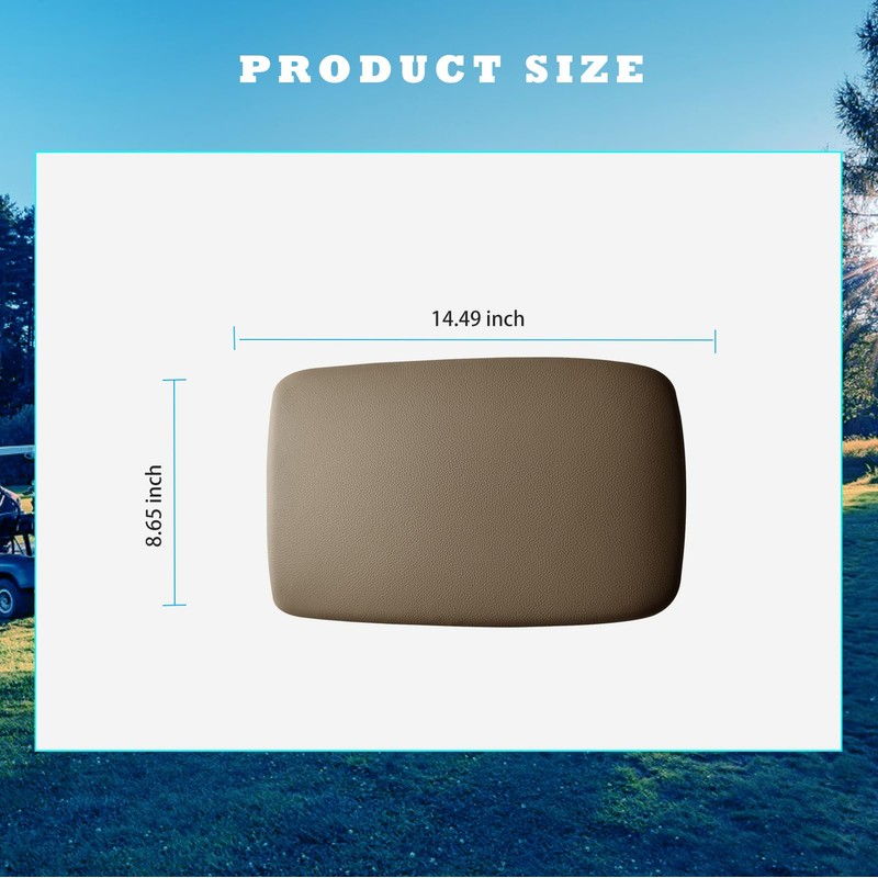 FULGURALSNAIL Center Console Lid Armrest Replacement Kit fit for Toyota