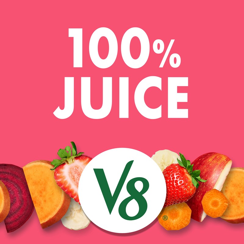 V8 Blends 100% Juice Strawberry Banana Juice, 46 fl oz