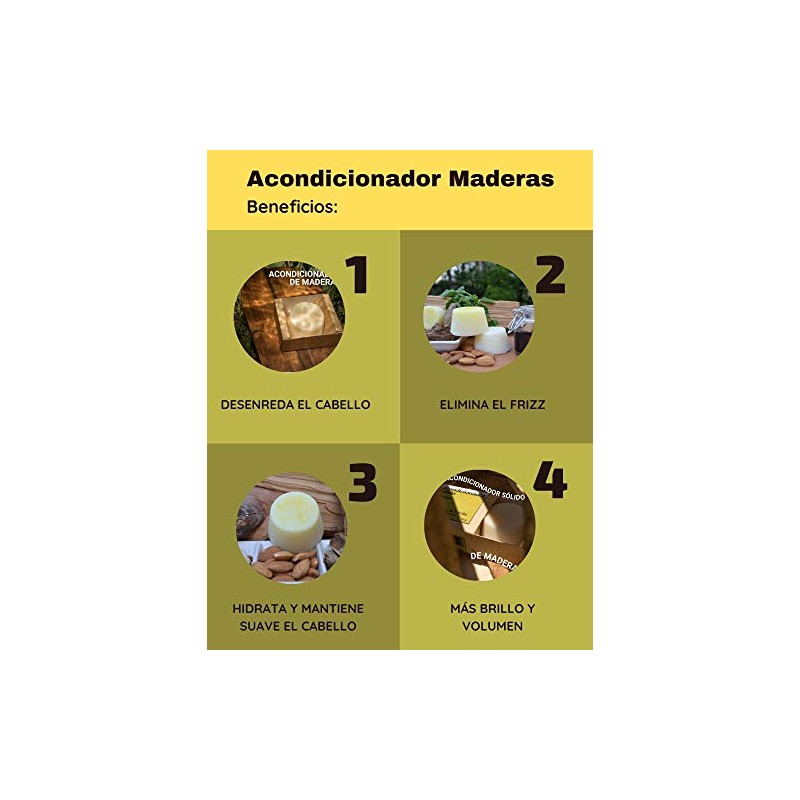 Verseth - Kit Shampoo + acondicionador en barra, anticaída y