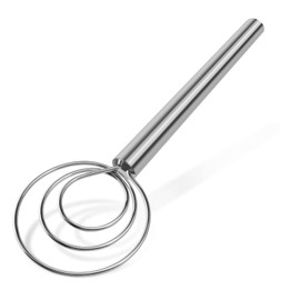YIGEDA Danish Dough Whisk Stainless Steel Hook Dutch Mixer Tool for Bread Sourdough Baking Mixing