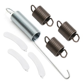 DUZFOREI Washing Machine Kit, Replacement for KenmoreMaytag Whirlpool Includes 1 x W10250667 Counterweight Counter Balance and 3 x WP63907 Suspension Spring