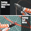 LEONTOOL 5-Inch Diagonal Cutting Pliers Machined Jaws Wire Flush Cutters