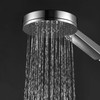 ENKI, E21, Chrome, Modern Handheld Shower Head, 3-Function Shower Head,